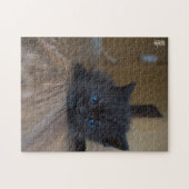 黒子猫 ジグソーパズル (横)