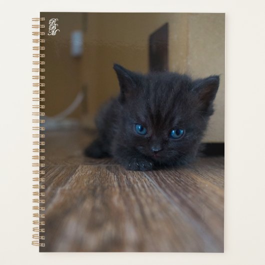 黒子猫 プランナー手帳 (正面)