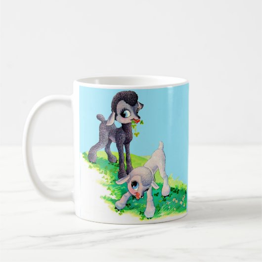 黒子羊 コーヒーマグカップ (左)