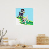 黒子羊 ポスター (キッチン)