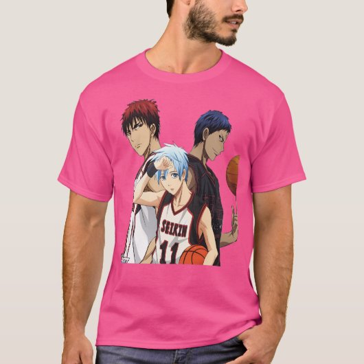 黒子鏡青峰 Tシャツ (正面)