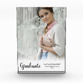 黒字大学院モダン卒業 フォトブロック (正面)