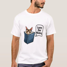 黒学遺産を讃える我々の歴史 Tシャツ