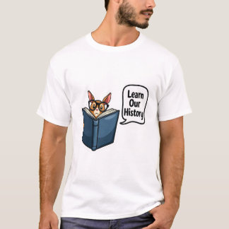 黒学遺産を讃える我々の歴史 Tシャツ