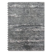 黒層土砂の岩盤 ノートブック (正面)