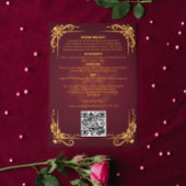 黒履歴月お祝い招待状文字 招待状