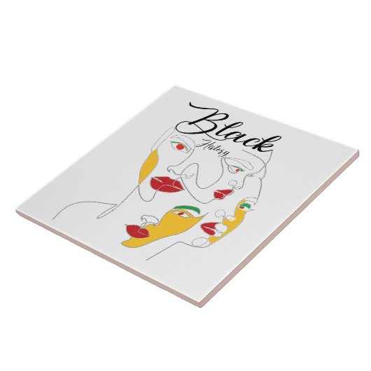 黒履歴月BHM タイル (側面)