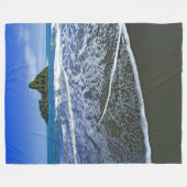 黒岩 フリースブランケット (正面(横))