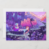 黒川の旅はがき 招待状 (正面)