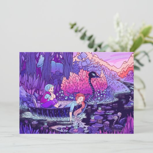 黒川の旅はがき 招待状 (スタンド正面)