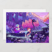 黒川の旅はがき 招待状 (正面/裏面)