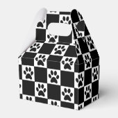 黒市松模様にプリント フェイバーボックス (裏面サイド)