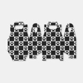 黒市松模様にプリント フェイバーボックス (折り畳みなし)