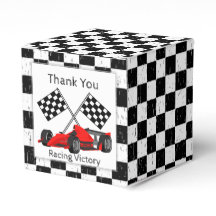 黒市松模様に白レースカーの贈り物