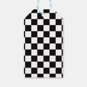 黒市松模様に白 ギフトタグ (裏面)