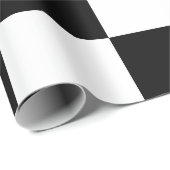 黒市松模様に白 ラッピングペーパー (ロールコーナー)