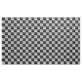 黒市松模様に色ゼブラ ファブリック (ヤード)