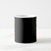 黒帯になるまで訓練を続けろ 空手 テコンドー コーヒーマグカップ (中央)