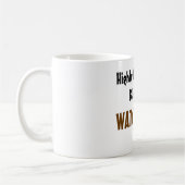 黒帯のマグ コーヒーマグカップ (左)