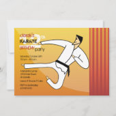 黒帯の招待状 招待状 (正面)