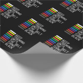 黒帯動機テコンドー柔術空手 ラッピングペーパー (角)