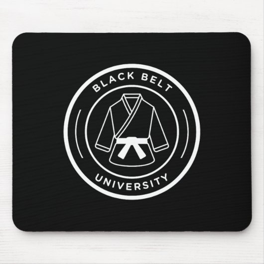 黒帯大学 マウスパッド (正面)