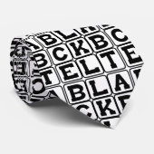 黒帯空手ランキング ネクタイ (ロール)