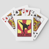 黒帯空手 トランプ (裏面)