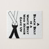 黒帯 ジグソーパズル (横)