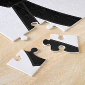 黒帯 ジグソーパズル (側面)