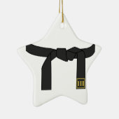 黒帯 セラミックオーナメント (右)