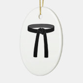 黒帯 セラミックオーナメント (左)