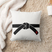 黒帯、武道の黒帯、武道 クッション (ブランケット)