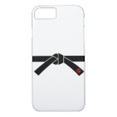 黒帯、武道の黒帯、武道 Case-Mate iPhoneケース (裏面)