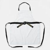 黒帯（黒帯） エプロン (正面)
