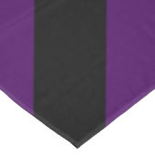 黒幽霊のよく出ると紫ストライプの テーブルクロス (アングル)
