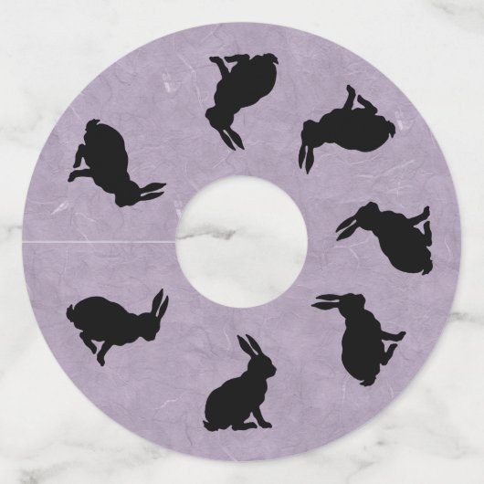 黒座うさぎたちのグループ|過去記事 ワイングラスタグ (正面)