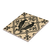 黒彫りセラミックタイル タイル (側面)