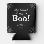 黒彼女のブーを見つけた ハロウィン ブライダルシャワー 缶クーラー (正面)