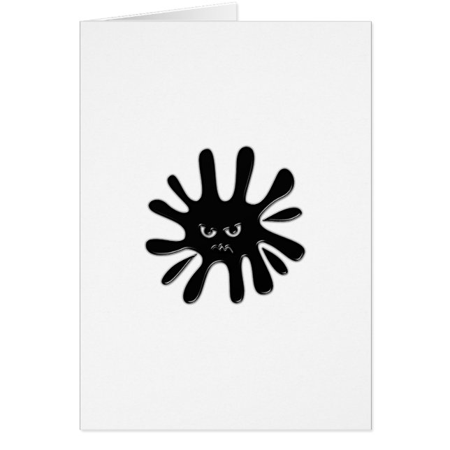 黒怒絵を描（ばちゃばちゃ）跳ねる (正面)