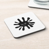 黒怒絵を描（ばちゃばちゃ）跳ねる コースター (左側)