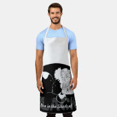 黒恋 エプロン (着用した状態)