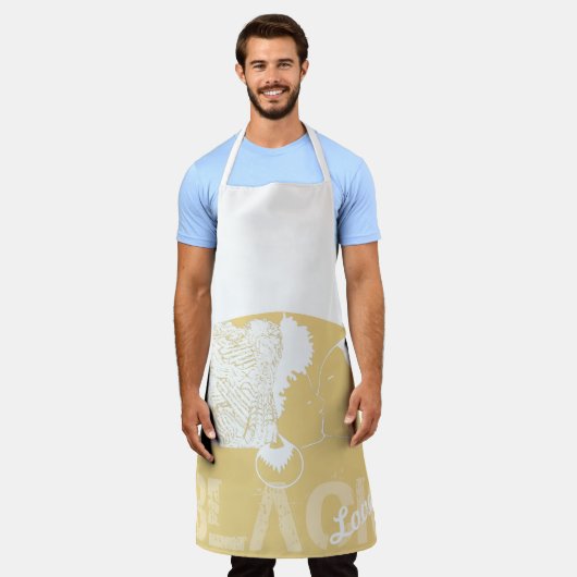 黒恋 エプロン (着用した状態)