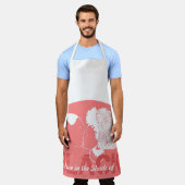 黒恋 エプロン (着用した状態)