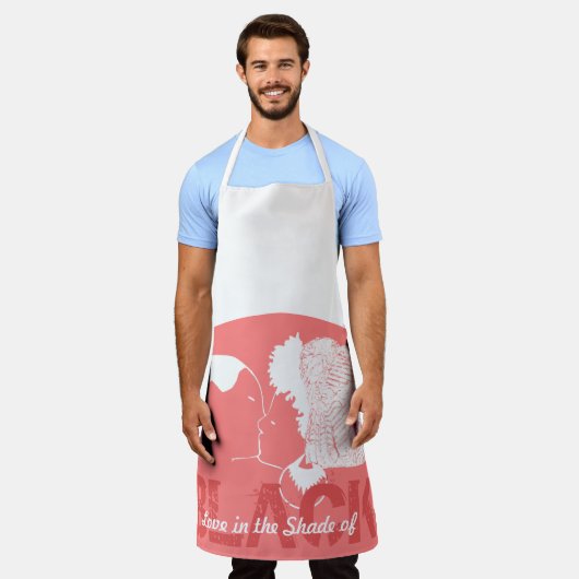 黒恋 エプロン (着用した状態)