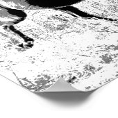 黒憧れの馬 ポスター (角)