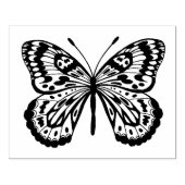 黒手引き蝶 ラバースタンプ (インプリント)