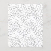 黒手描き線花白切除帳紙 (正面)