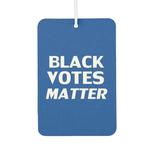 黒投票問題 – 青い白い空気フレッシュナー カーエアーフレッシュナー (正面)