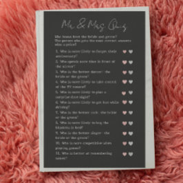 黒推測モダン誰の結婚ブライダルシャワーゲーム